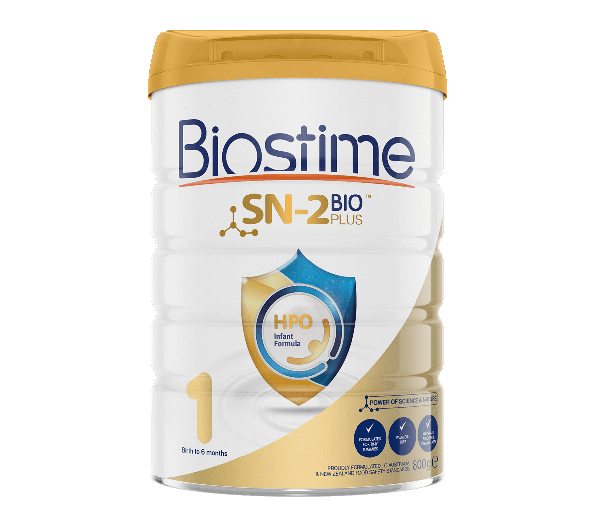 Biostime 2e âge Lait Infantile Bio SN-2 Plus 800g - Lait en poudre bio bébé  6-12m - Archange-pharma